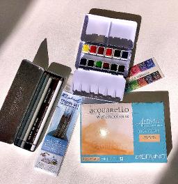 The Art Sherpa French Escape Watercolor Palette